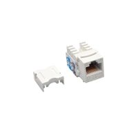 EATON TRIPP LITE SERIES N238-001-WH CAT6/CAT5E 110 STYLE PUNCH DOWN KEYSTONE JACK - WHITE