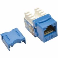 Eaton Tripp Lite Series N238-025-BL Cat6/Cat5e 110 Punch Down Keystone Jack - modular insert - TAA Compliant