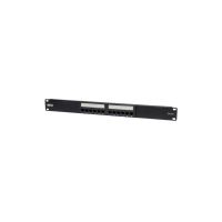 EATON TRIPP LITE SERIES N252-012 12-PORT 1U RACK-MOUNT CAT6/CAT5 110 PATCH PANEL 568B, RJ