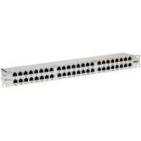 EATON Tripp Lite Series N252-048-SH-K Cat5e/Cat6 Patch Panel 48-Port Shielded Krone IDC 568B RJ45 1U