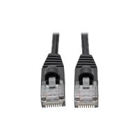 EATON TRIPP LITE SERIES N261-S03-BK CAT6A 10G SNAGLESS MOLDED SLIM UTP ETHERNET CABLE (RJ45