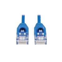 EATON TRIPP LITE SERIES N261-S15-BL CAT6A 10G SNAGLESS MOLDED SLIM UTP ETHERNET CABLE (RJ45
