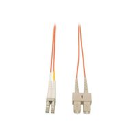 EATON TRIPP LITE SERIES N316-03M DUPLEX MULTIMODE 62.5/125 FIBER PATCH CABLE (LC/SC), 3M