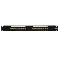 Eaton Tripp Lite Series ESAH-24F0-000 16-Port Fiber Patch Panel 62.5/125 or 50/125 LC/LC 1URM - patch panel - 1U - 19"