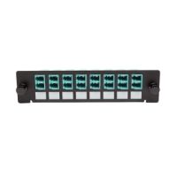 EATON TRIPP LITE SERIES N492-08D-LC HIGH-DENSITY FIBER ADAPTER PANEL (MMF/SMF), 8 LC DUPLEX