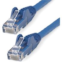 StarTech N6LPATCH15BL CAT6 UTP ETL Verified 24AWG LSZH Snagless Ethernet Cable, Blue, 15ft