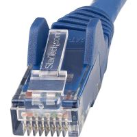 StarTech 6ft (1.8m) CAT6 Ethernet Cable - LSZH (Low Smoke Zero Halogen) - 10 Gigabit 650MHz 100W PoE RJ45 UTP Network Patch Cord Snagless with Strain Relief - Blue CAT 6, ETL Verified, 24AWG - N6LPATCH6BL