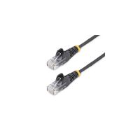 STARTECH N6PAT6INBKS SLIM CAT6 CABLE IS 36% THINNER THAN A STANDARD CAT 6 NETWORK CABLE - PATCH CABLE