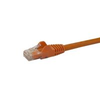 STARTECH N6PATCH150OR PATCH CABLE - UNSHIELDED TWISTED PAIR (UTP) - MALE LEFT GENDER - MALE RIGHT GEND