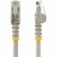 STARTECH N6PATCH15GR10PK CAT6 ETHERNET CABLE GRAY 10 PACK 15FT