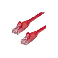 StarTech 1ft CAT6 Ethernet Cable Red Snagless UTP CAT 6 Gigabit Patch Cord/Wire 100W PoE 650MHz - N6PATCH1RD