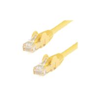 StarTech 1ft CAT6 Ethernet Cable Yellow Snagless UTP CAT 6 Gigabit Cord/Wire 100W PoE 650MHz - N6PATCH1YL