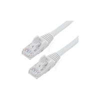 StarTech 25ft CAT6 Ethernet Cable White Snagless UTP CAT 6 Gigabit Cord/Wire 100W PoE 650MHz - N6PATCH25WH