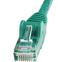 StarTech 50ft CAT6 Ethernet Cable - Green CAT 6 Gigabit Ethernet Wire -650MHz 100W PoE RJ45 UTP Network/Patch Cord Snagless w/Strain Relief Fluke Tested/Wiring is UL Certified/TIA - N6PATCH50GN