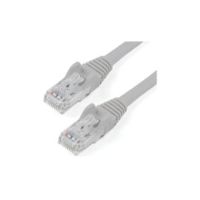 StarTech 50ft CAT6 Ethernet Cable Gray Snagless UTP CAT 6 Gigabit Cord/Wire 100W PoE 650MHz - N6PATCH50GR