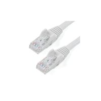StarTech 50ft CAT6 Ethernet Cable White Snagless UTP CAT 6 Gigabit Cord/Wire 100W PoE 650MHz - N6PATCH50WH