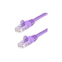 StarTech 5ft CAT6 Ethernet Cable Purple Snagless UTP CAT 6 Gigabit Cord/Wire 100W PoE 650MHz - N6PATCH5PL