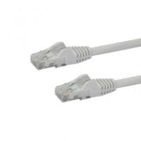 StarTech 75ft CAT6 Ethernet Cable White Snagless UTP CAT 6 Gigabit Cord/Wire 100W PoE 650MHz - N6PATCH75WH