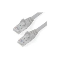 StarTech 7ft CAT6 Ethernet Cable Gray Snagless UTP CAT 6 Gigabit Cord/Wire 100W PoE 650MHz - N6PATCH7GR