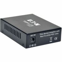Eaton Tripp Lite Series N785-001-LC-MM LC Multimode Fiber Media Converter Gigabit 10/100/1000 RJ45 - fiber media converter