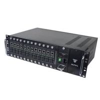 EATON TRIPP LITE SERIES N785-CH12 12-SLOT MEDIA CONVERTER CHASSIS FOR SELECT N784-H AND N7