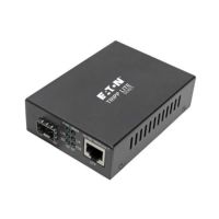 EATON TRIPP LITE SERIES N785-INT-PSFP GIGABIT SFP FIBER TO ETHERNET MEDIA CONVERTER, POE+, INT