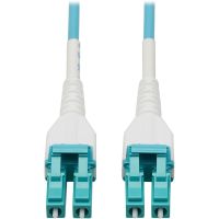 Eaton Tripp Lite Series N821-50M-AQ-AR 100G Duplex Multimode 50/125 OM4 Armored Fiber Optic Cable LC/LC Duplex M/M LSZH Aqua 50 m 164ft