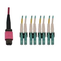 Tripp Lite 40/100G MultiMode 50/125 OM4 3.3ft. Fiber Optic Cable N845X-01M-8L-MG