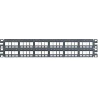 Panduit NKPP48FMY NetKey 48-Port Modular Patch Panel Mount, 2RU