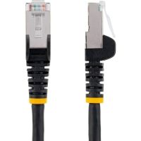 StarTech NLBK-35F-CAT6A-PATCH 35ft Black Cat6a Ethernet Patch Cable, LSZH, 10GbE, 500MHz