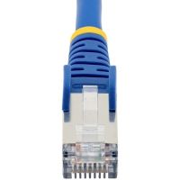 StarTech NLBL-20F-CAT6A-PATCH 20ft Blue Cat6a Ethernet Patch Cable, LSZH, 10GbE, 500MHz