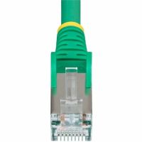 STARTECH NLGN-10F-CAT6A-PATCH 10FT GREEN CAT6A ETHERNET CABLE, SNAGLESS RJ45, 10G, 100W POE, S/FTP, LSZH, 27AW
