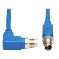 EATON TRIPP LITE SERIES NM12-603-05M-BL M12 X-CODE CAT6 1G UTP CMR-LP ETHERNET CABLE