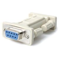StarTech DB9 RS232 Female to Female Serial Null Modem Adapter - NM9FF