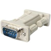 StarTech DB9 RS232 Serial Male to Male Null Modem Adapter - NM9MM