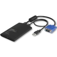 StarTech NOTECONS02 KVM switch Black