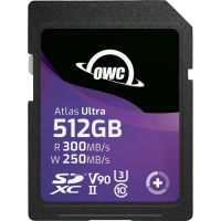OWC 512GB Atlas Ultra UHS-II SDXC Memory Card - OWCSDV90U0512