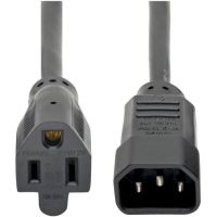 EATON P002-002 POWER CABLE - POWER IEC 320 EN 60320 C14 - MALE LEFT GENDER - POWER NEMA 5-15R