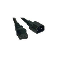 Eaton Tripp Lite Series P004-003 PDU Power Cord, C13 to C14 - 10A, 250V, 18 AWG, 3 ft. (0.91 m), Black - power extension cable