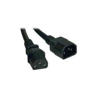 Eaton Tripp Lite Series P004-006 PDU Power Cord, C13 to C14 - 10A, 250V, 18 AWG, 6 ft. (1.83 m), Black - power extension cable
