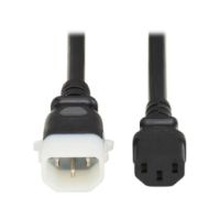 EATON TRIPP LITE SERIES P004-E03 PDU POWER CORD C13 TO P-LOCK C14 NORTH AMERICA AND EUROPE RATE