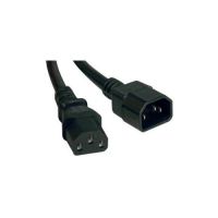 Eaton Tripp Lite Series P005-006 Heavy-Duty PDU Power Cord, C13 to C14 - 15A, 250V, 14 AWG, 6 ft. (1.83 m), Black - power cable -