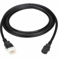 Eaton P005-E10 Tripp Lite C13 to P-Lock C14 Power Cord, 1ft