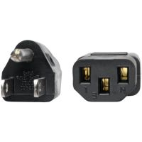 EATON P006-004 POWER CABLE - C13 - FEMALE LEFT GENDER - NEMA 5-15P - MALE RIGHT GENDER - 4FEET