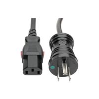 EATON TRIPP LITE SERIES P006-L15-HG10 HOSPITAL-GRADE POWER CORD, NEMA 5-15P TO LOCKING IEC C13