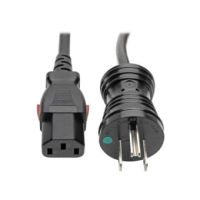 EATON TRIPP LITE SERIES P006-L25-HG15 HOSPITAL-GRADE POWER CORD, NEMA 5-15P TO LOCKING IEC C13