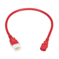 EATON TRIPP LITE SERIES P018-E03-ARD-6 PDU POWER CORD C15 TO P-LOCK C14 HEAVY-DUTY 15A 250V 14AWG 3FT