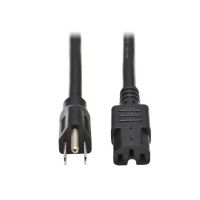 EATON TRIPP LITE SERIES P019-008 POWER CORD, NEMA 5-15P TO C15 - HEAVY-DUTY, 15A, 125V, 1