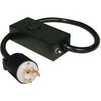Eaton Tripp Lite Series P043-002 Power Extension Cord, NEMA L5-30P to NEMA L5-20R Extension Cord with Breaker - 20A, 120V, 10