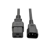 EATON P047-004 POWER CORD - C14 - MALE LEFT GENDER - C19 - FEMALE RIGHT GENDER - 4FEET LENGTH